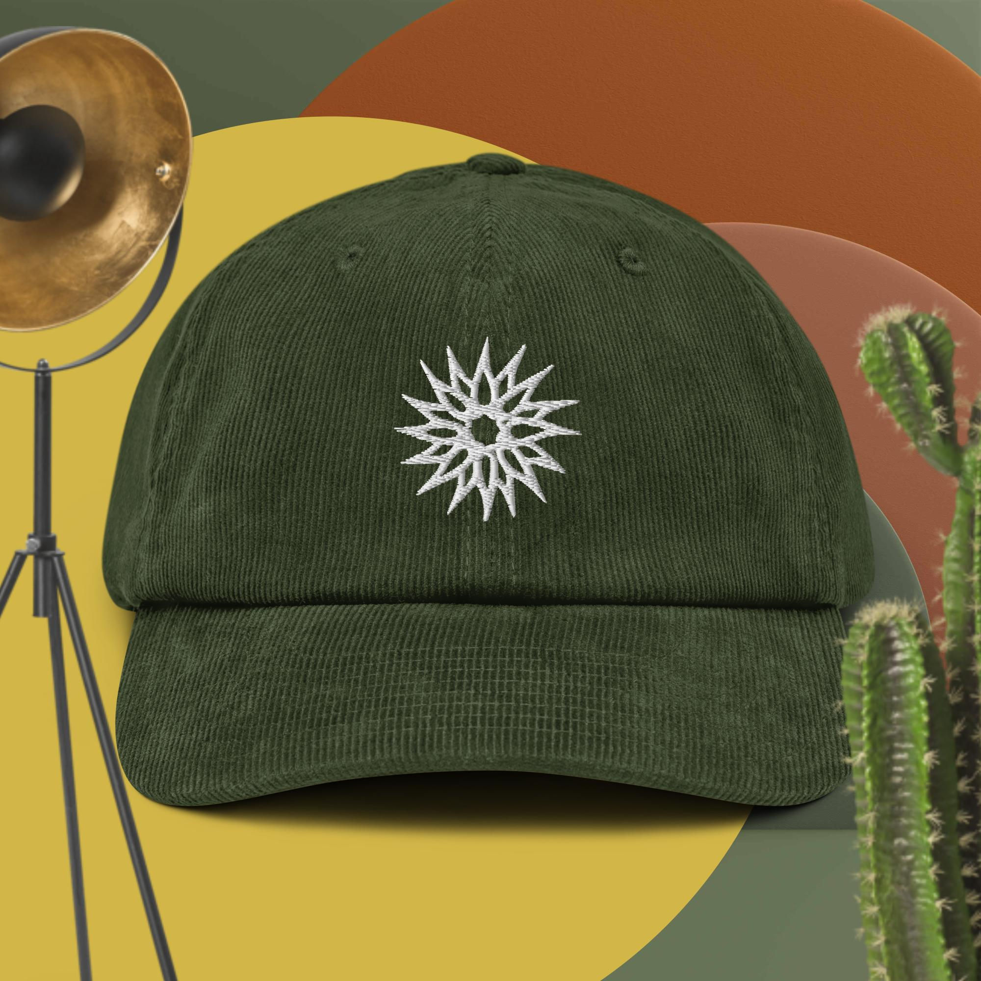 Kord Cap Olivegrün "heute wird gut"