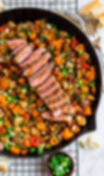 Hot Honey Flank Steak