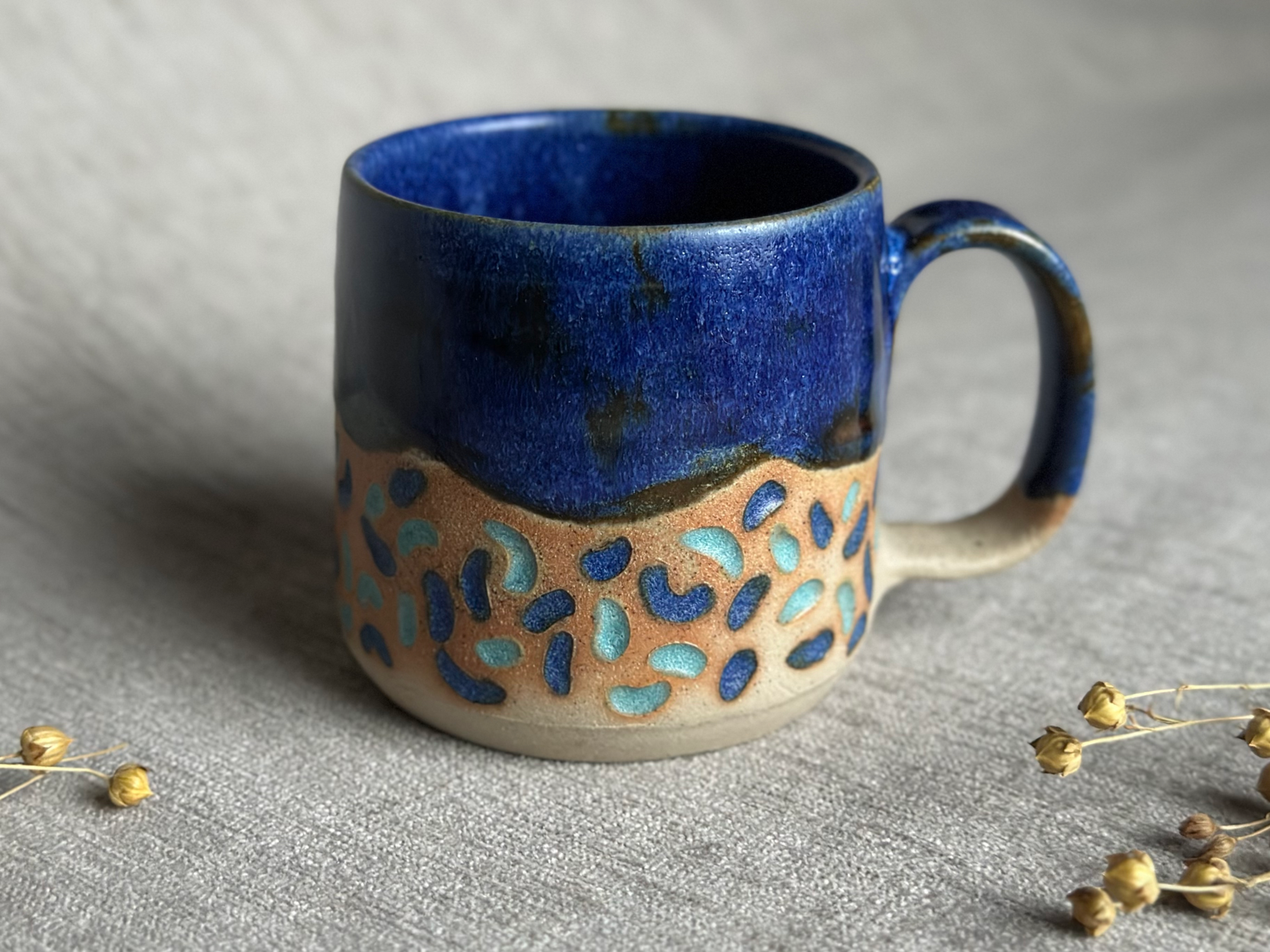 Carved Mug 