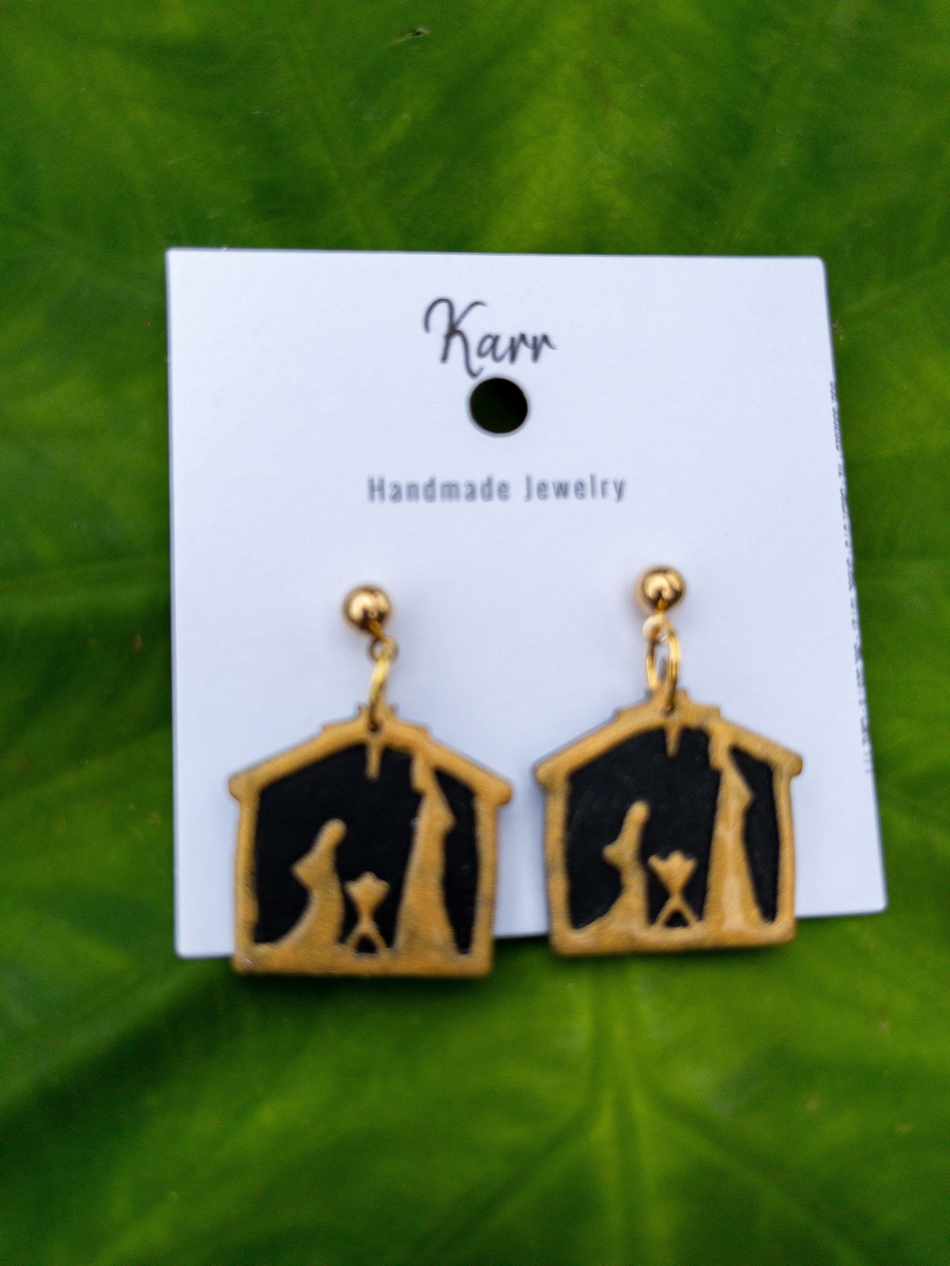 Nativity Scene Earrings