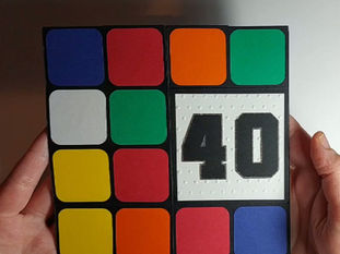 Rubik's Cube Infinity Card