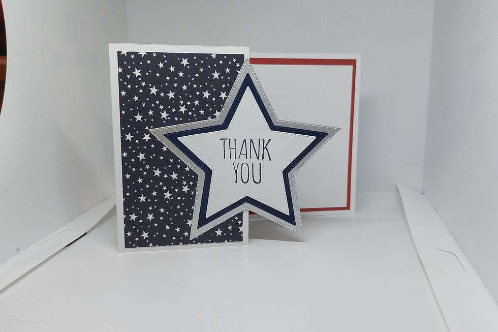 Patriotic Thank You Card