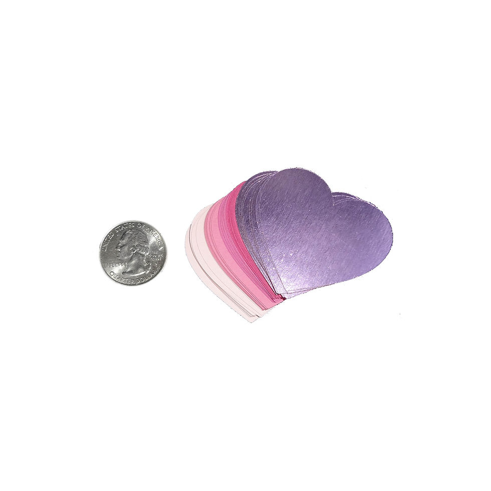 Thumbnail: Heart Die Cuts, DIY Crafts (50pc)