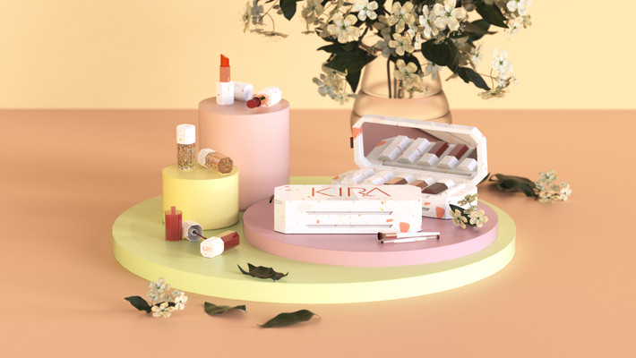 KIRA Travel Size Cosmetics Kit