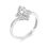 Thumbnail: Marquise-shape  Lab grown Diamond 18K ring setting