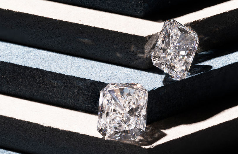 lab grown diamond radiant