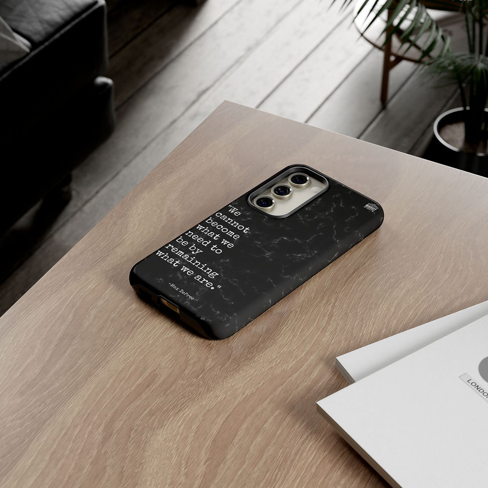 Thumbnail: Black Marble DePree Galaxy Case