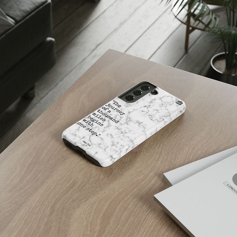 Thumbnail: White Marble Lao Tzu Galaxy Case