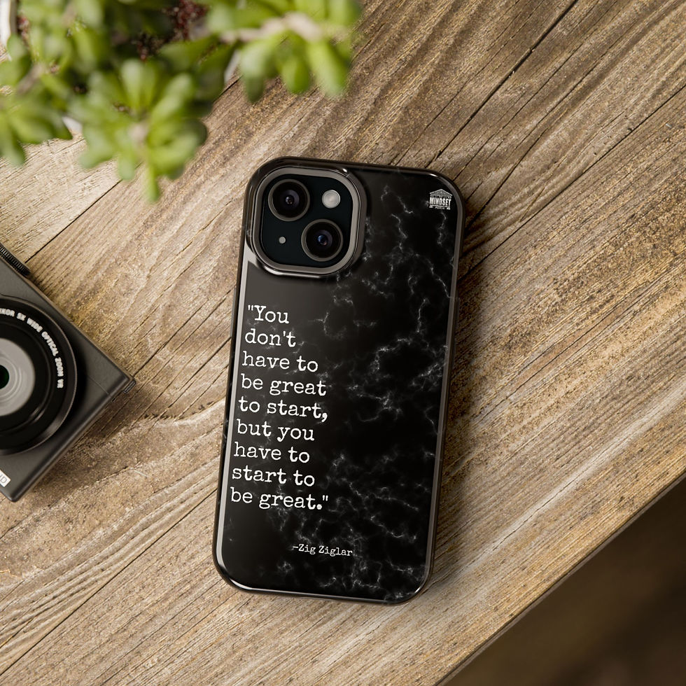 Thumbnail: Black Marble Ziglar MagSafe Case
