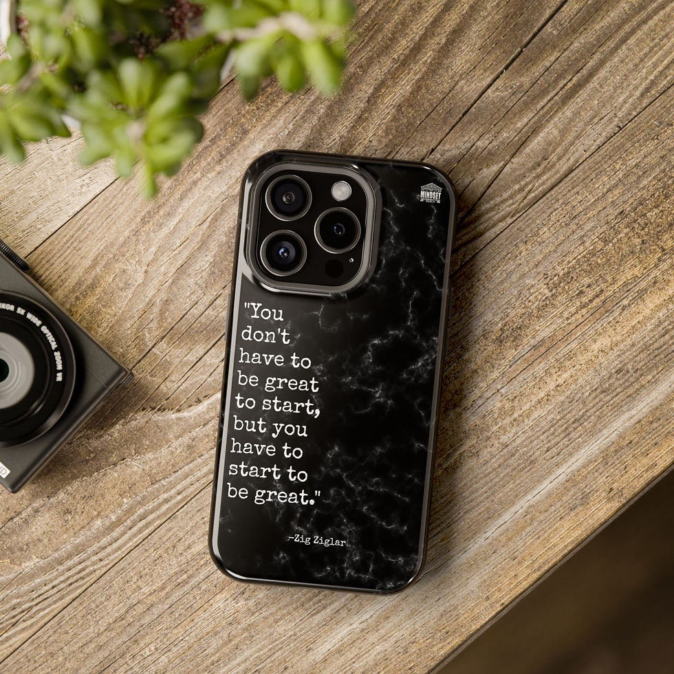 Thumbnail: Black Marble Ziglar MagSafe Case