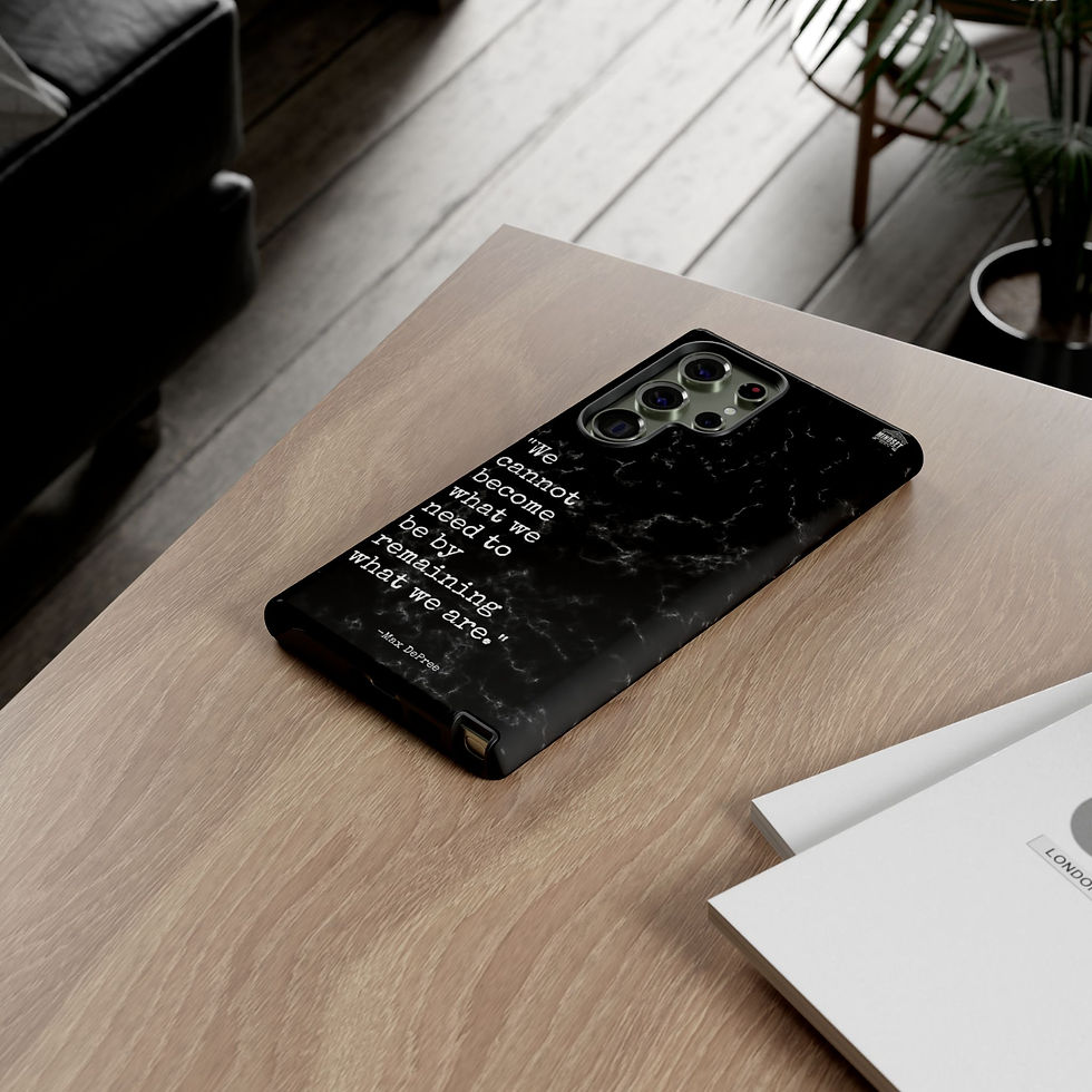 Thumbnail: Black Marble DePree Galaxy Case