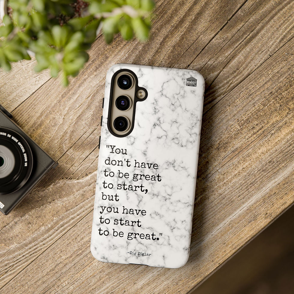 Thumbnail: White Marble Ziglar Galaxy Case