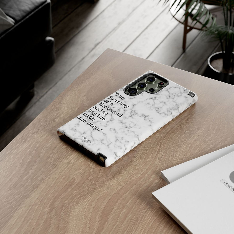 Thumbnail: White Marble Lao Tzu Galaxy Case