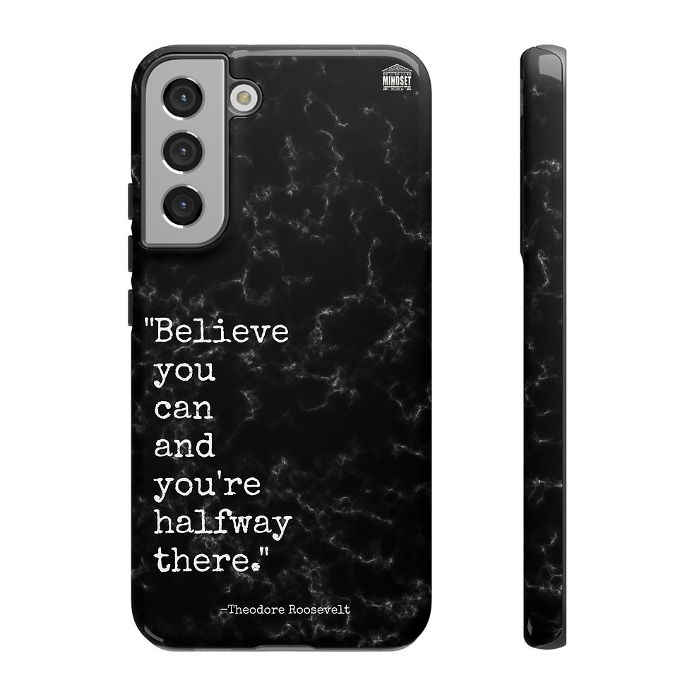 Thumbnail: Black Marble Roosevelt Galaxy Case