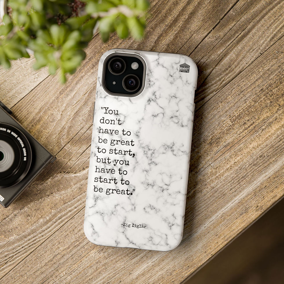 Thumbnail: White Marble Ziglar MagSafe Case