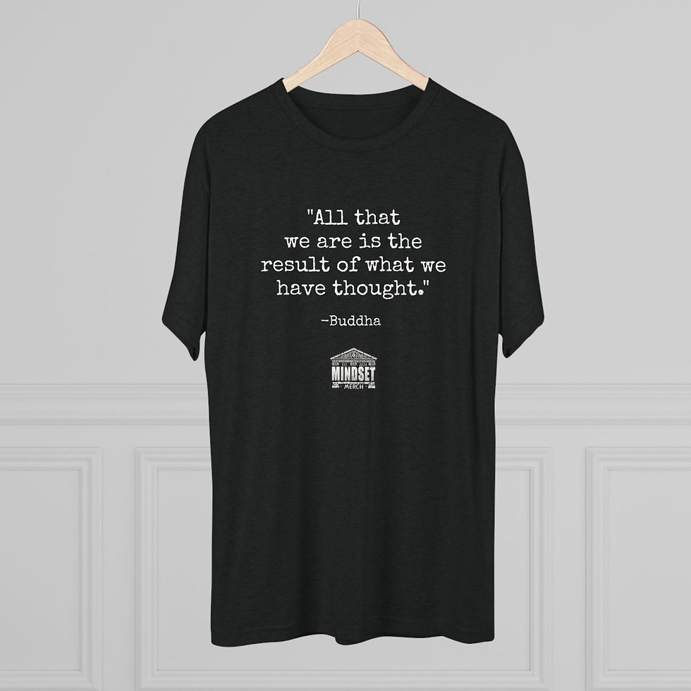 Thumbnail: Men's Buddha Tri-Blend Tee