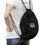 Thumbnail: Black Marble Drawstring Bag
