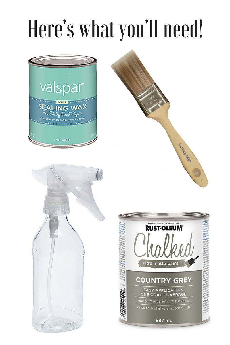 Here's what you'll need!
