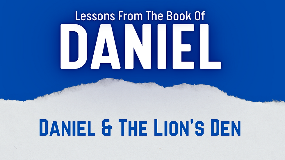 Daniel & The Lion's Den