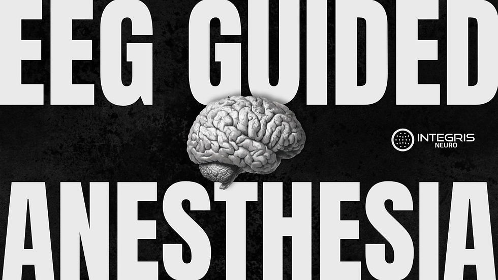 EEG Guided Anesthesia: The Push for More Precise Sedation Control