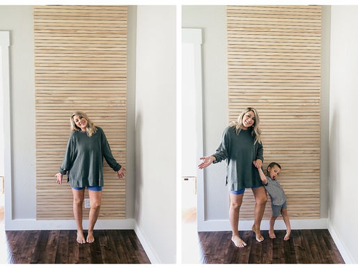 DIY Skinny Lap Headboard