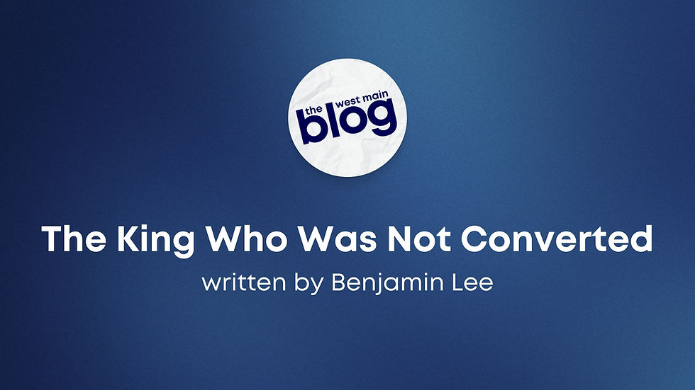 The King Who Was Not Converted