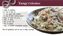 Tangy Coleslaw