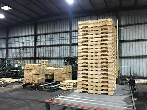 Quality pallets at Madison County Wood Products - Fredericktown, MO