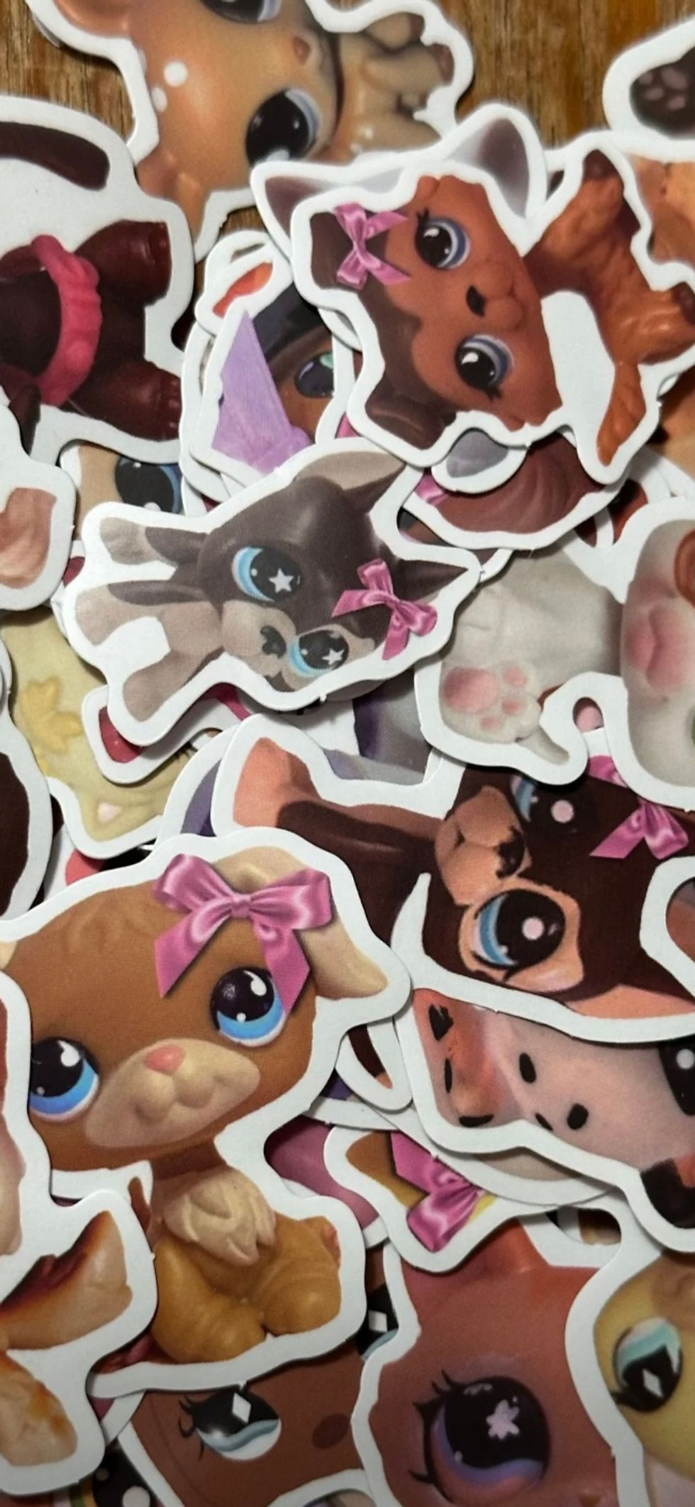 x5 Littlest Pet Shop Stickers - randomized! 