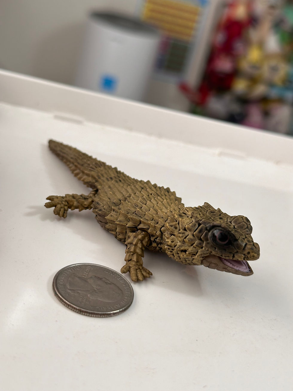 Armadillo Lizard Capsule Toy Gashapon FROM JAPAN! - Limited Edition (NEW)