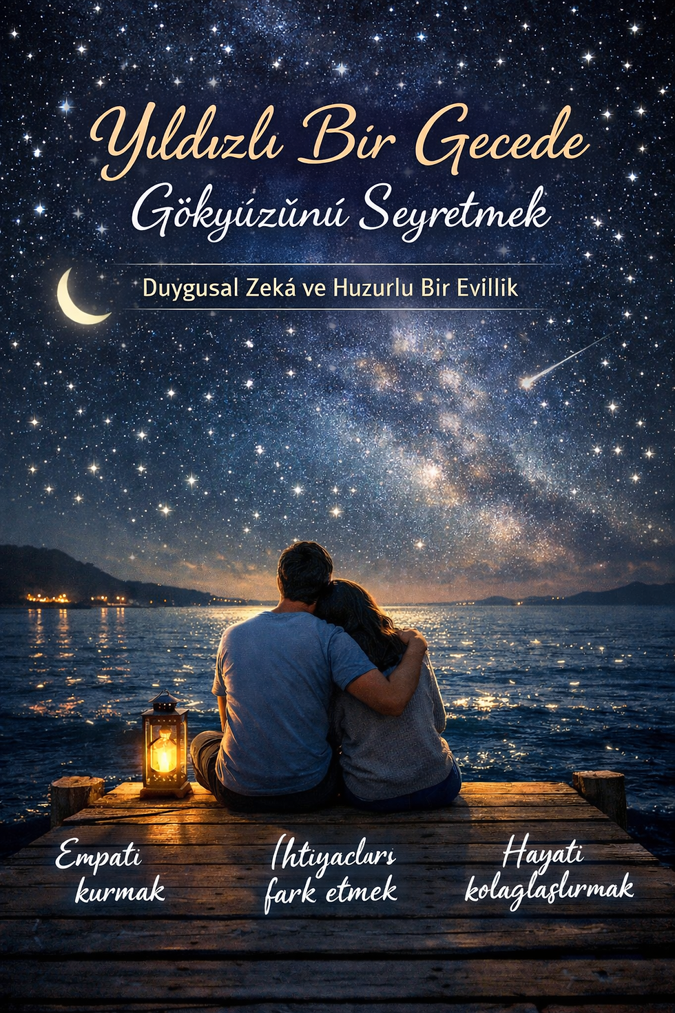 Yıldızlı Bir Gecede Gökyüzünü Seyretmek