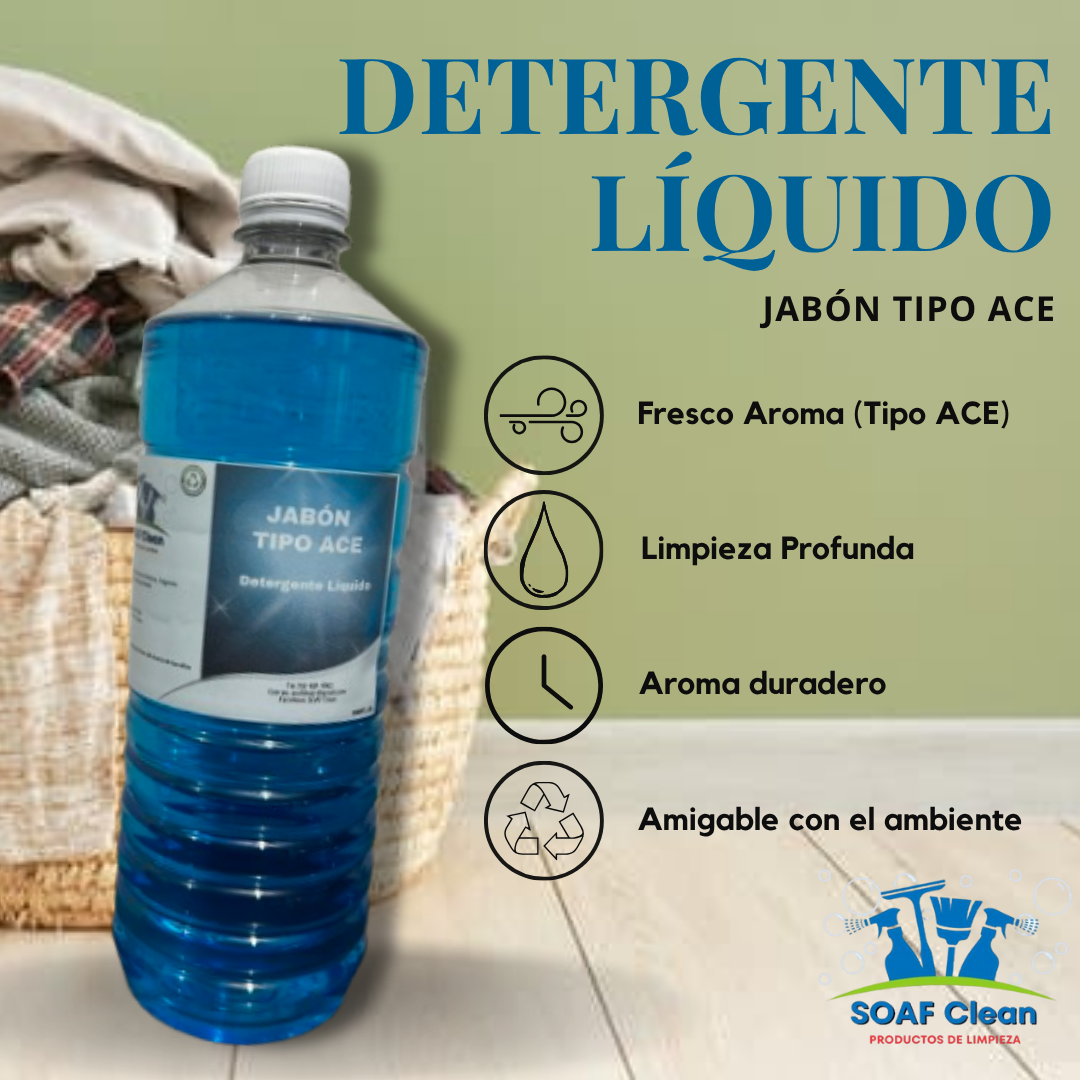 Detergente Tipo ACE