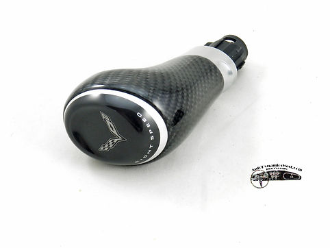 C7 CORVETTE REAL CARBON FIBER AUTO SHIFT KNOB