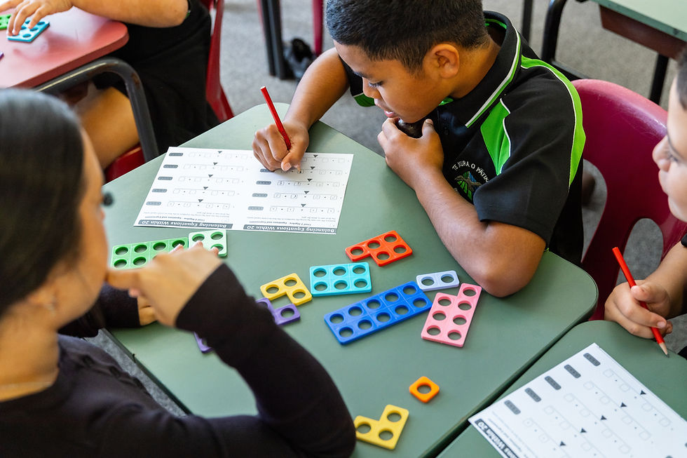 Te Kura o Pātiki students working