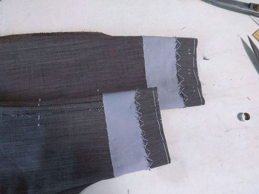 オールドモヘア　クラシック3ピーススーツ製作～ジャケット編