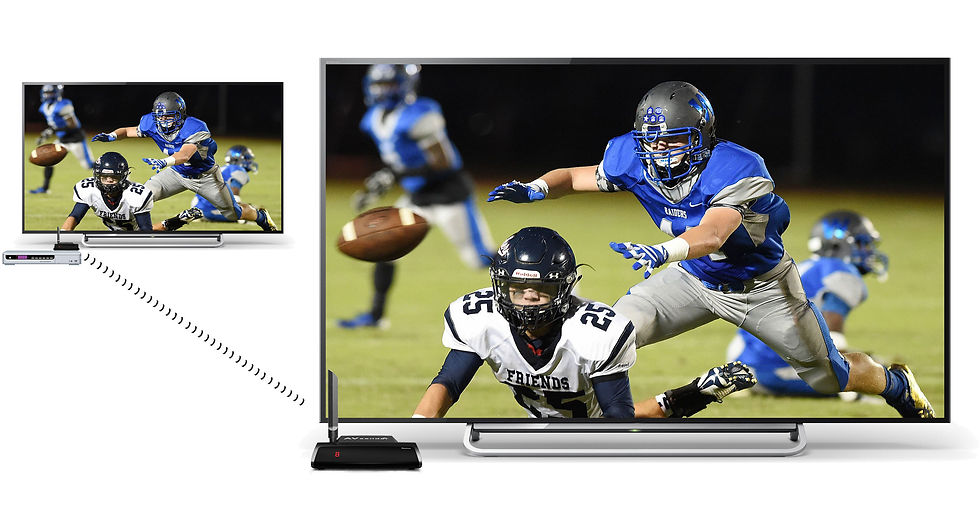 wireless cable tv transmitter receiver