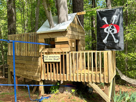 PineCone Pirate Ship