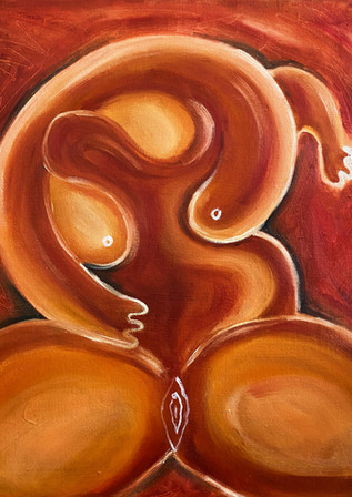 The safety of your own embrace