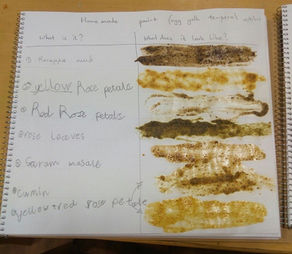 DIY paint pigments