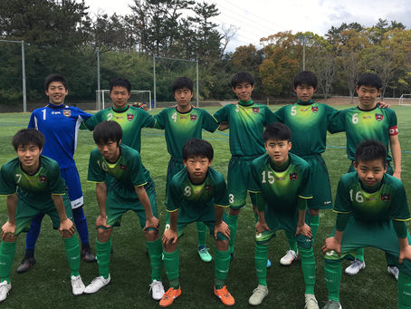 ジュニアユース〜県クラブユース選手権予選第２戦の結果