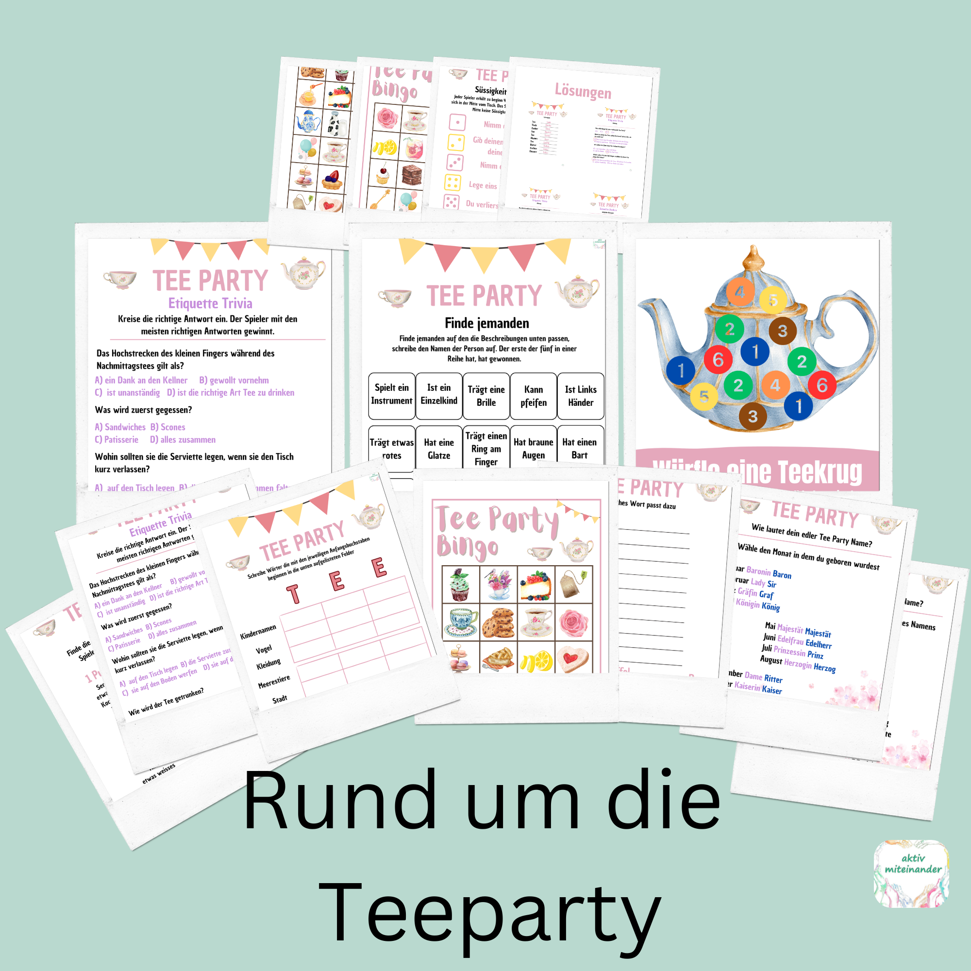 Rund um die Teeparty