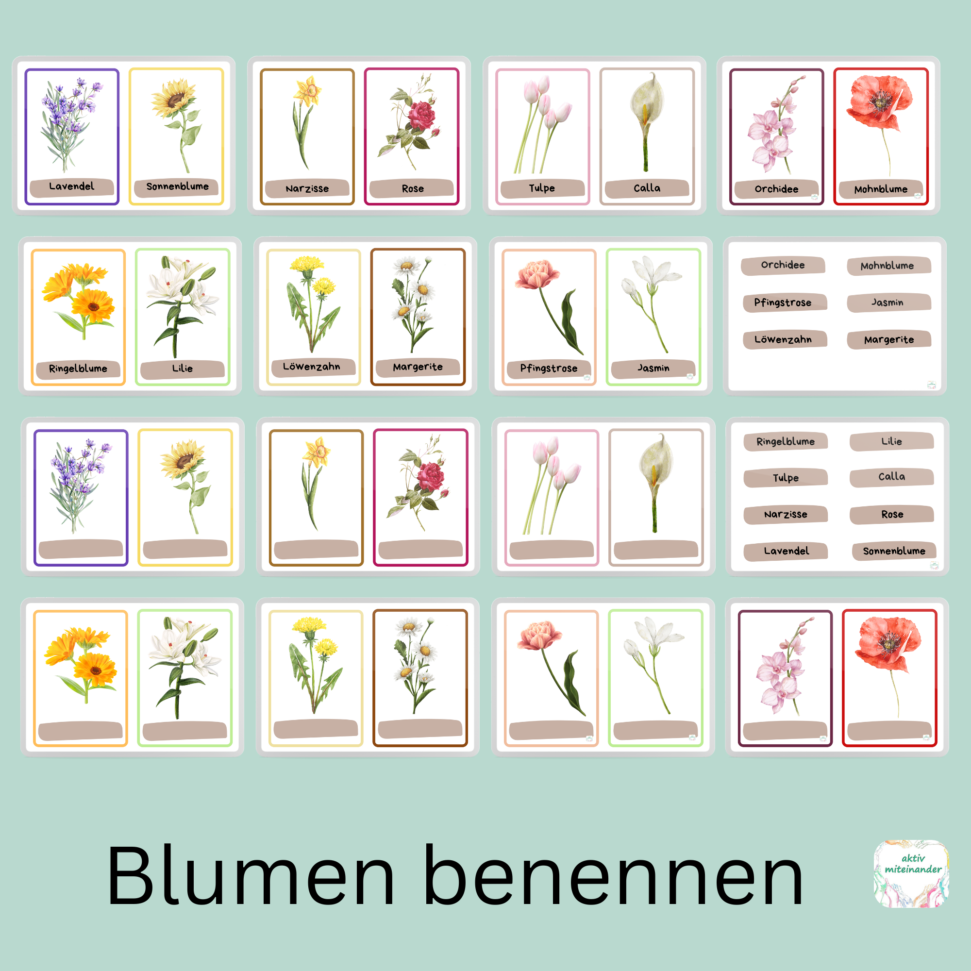 Blumen benennen