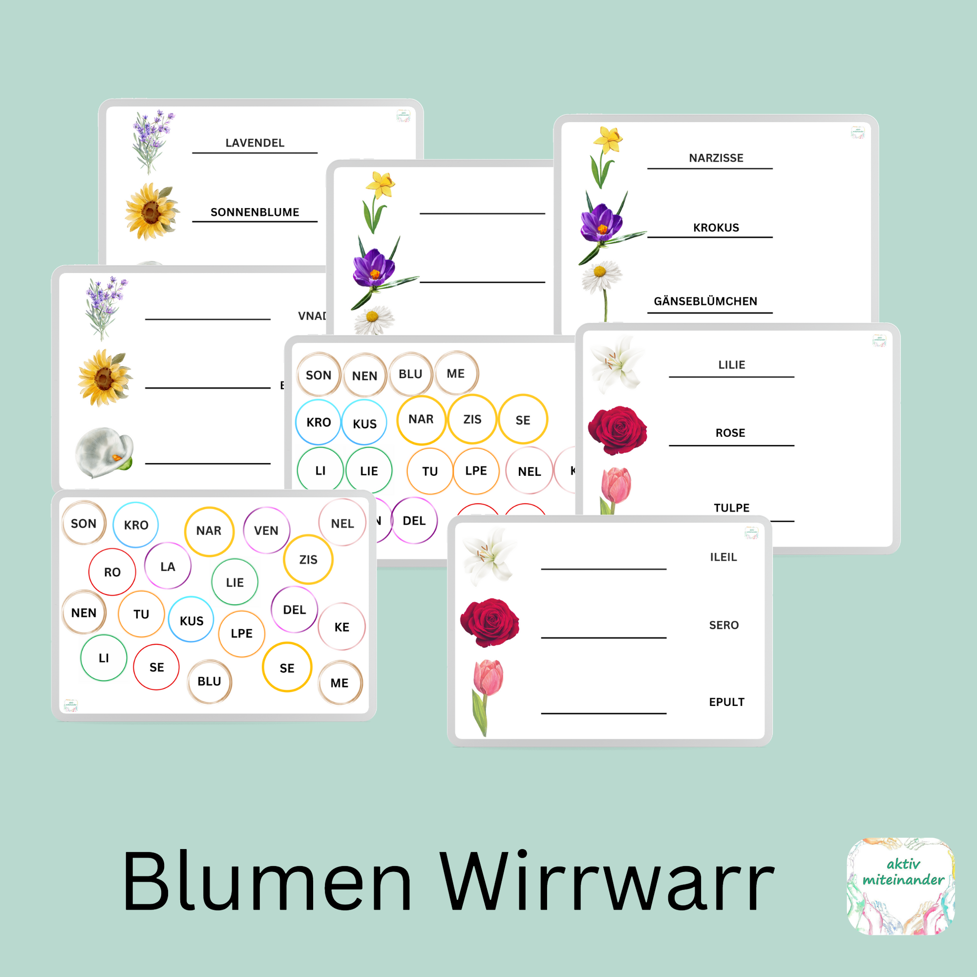 Blumen Wirr Warr