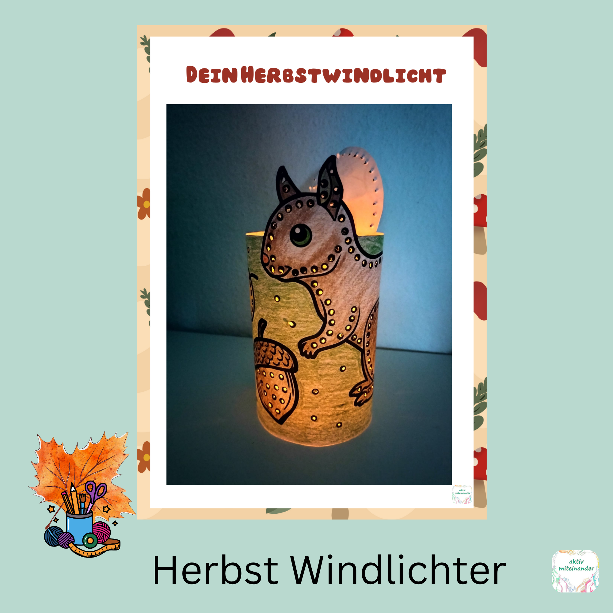 Herbst Windlichter