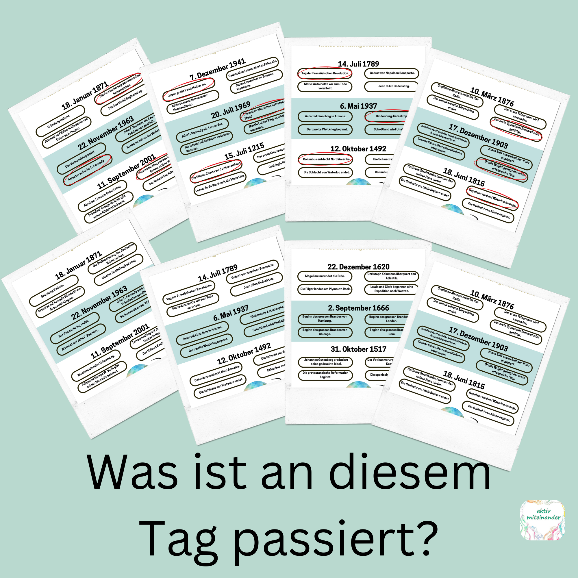 Was ist an diesem Tag passiert?