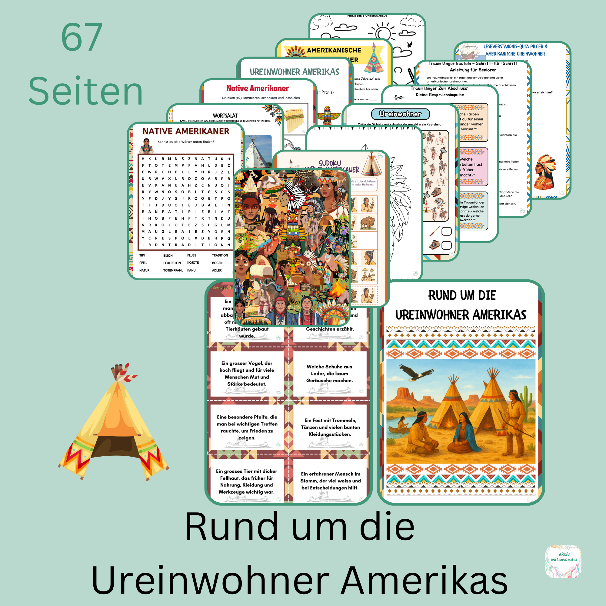Rund um die Ureinwohner Amerikas