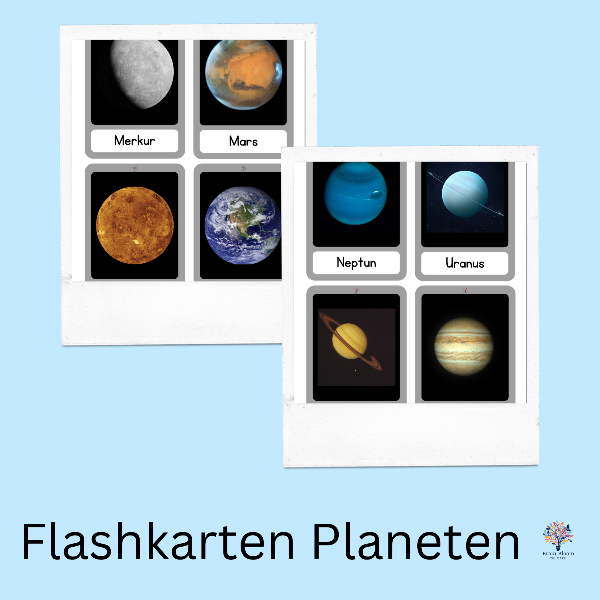 Flashkarten Planeten