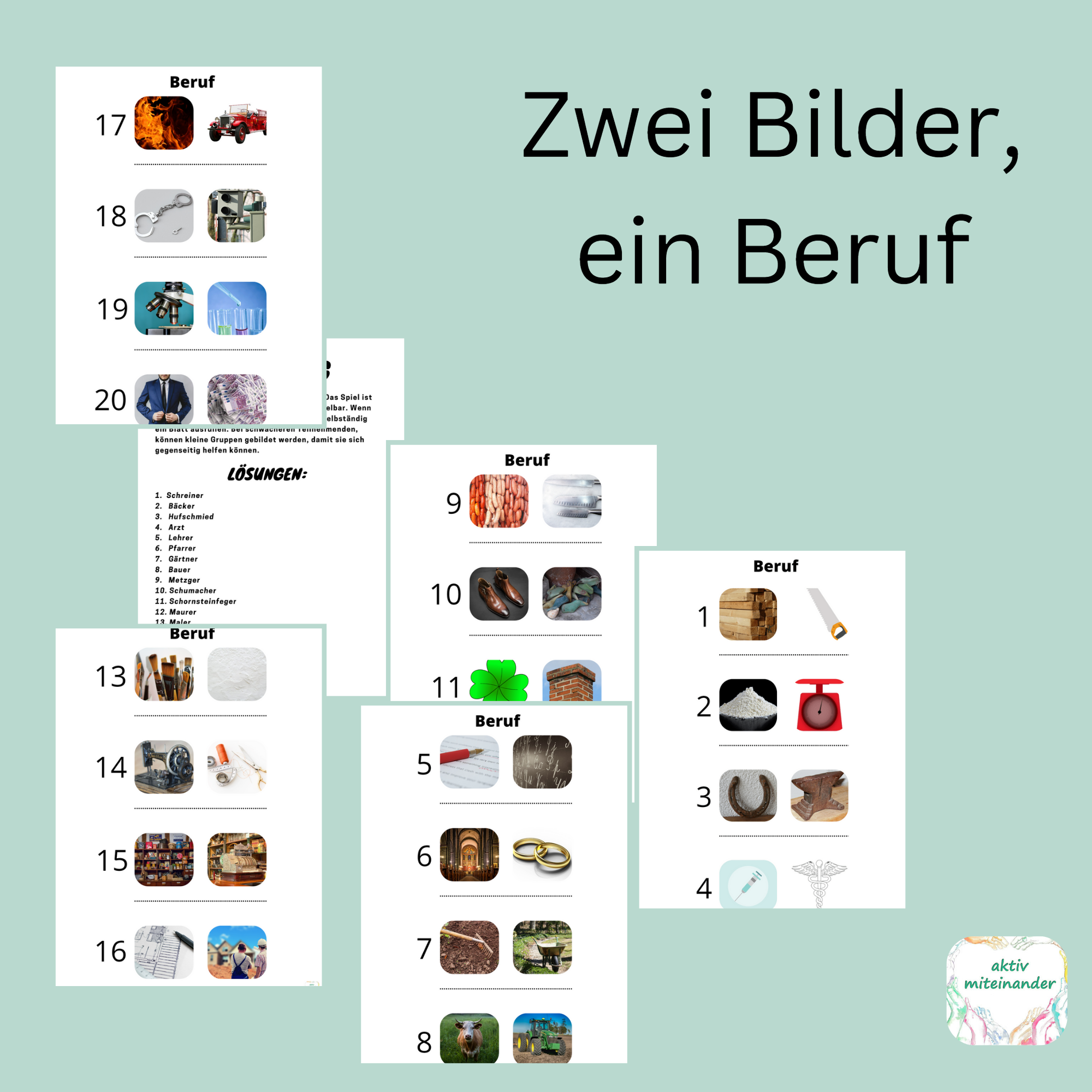 2 Bilder, 1 Beruf