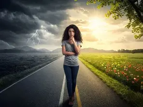 A Lei da Atração e os Pensamentos Positivos e Negativos