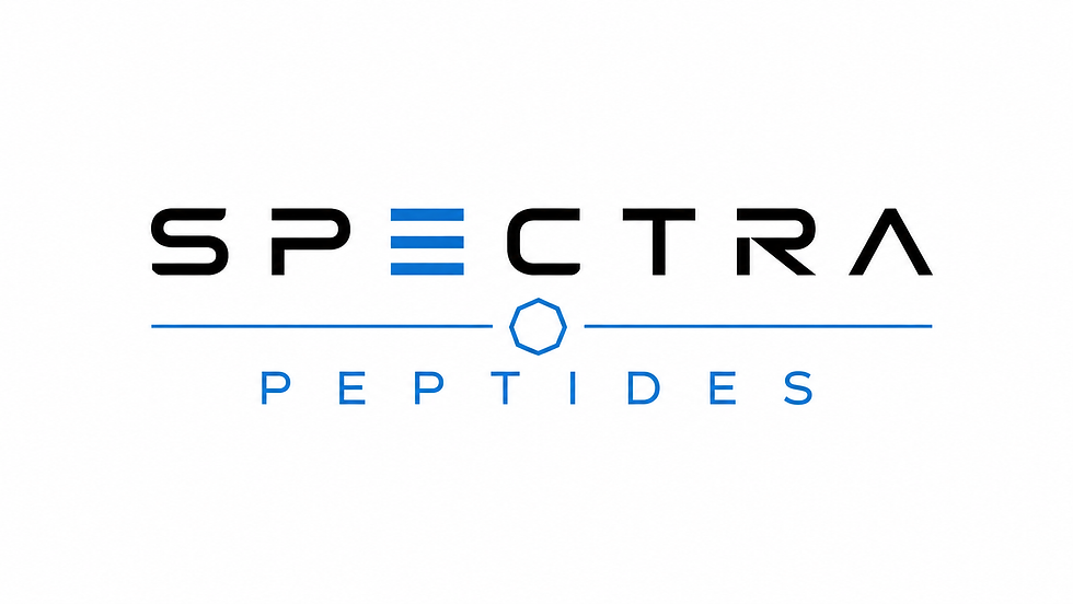 Modern Spectra Peptides logo design.png